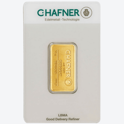 C. Hafner 10 gram goudbaar