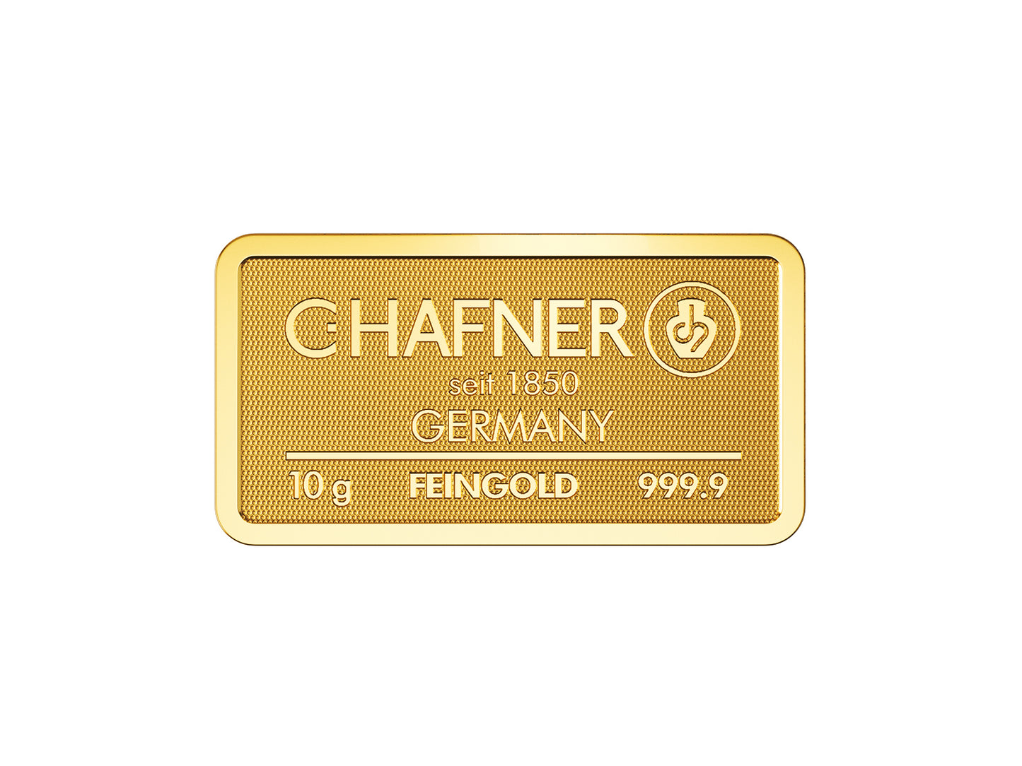 C. Hafner 10 gram goudbaar