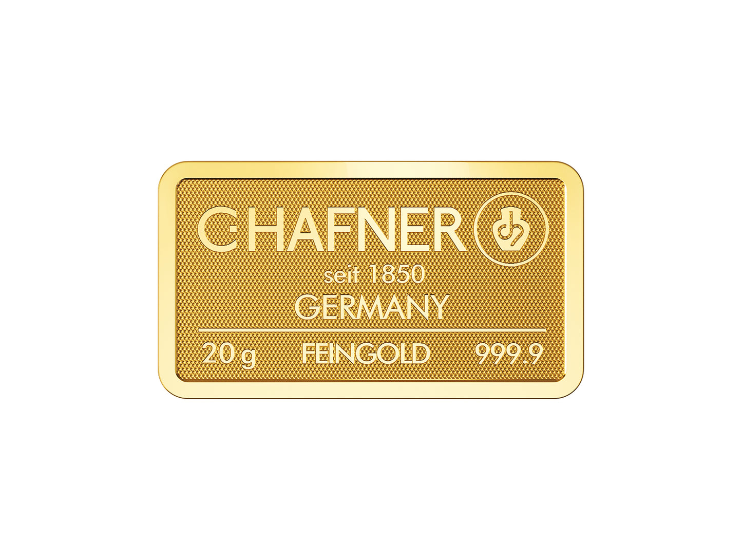 C. Hafner 20 gram goudbaar